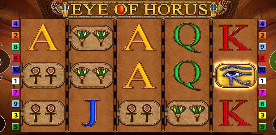 Freispiele in Eye of Horus